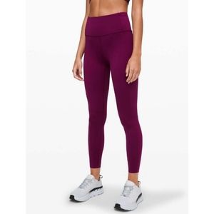LULULEMON Fast And Free Tight II 25" Marvel sz 4